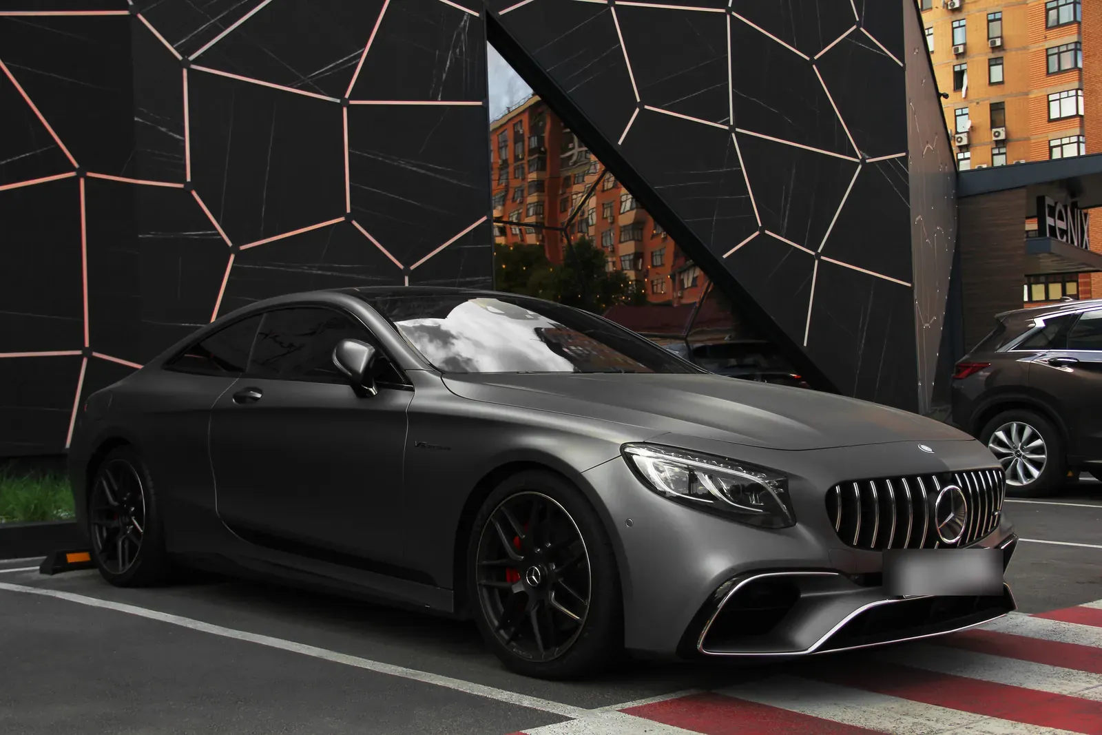 Matte-finished car showing the flat, even sheen that makes these repairs different
