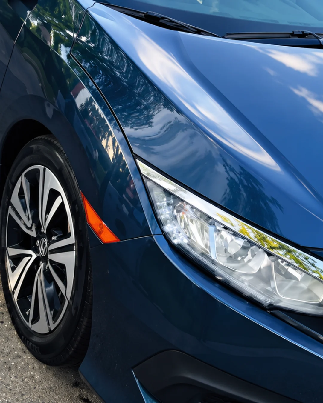 Honda Civic 2017 after repair