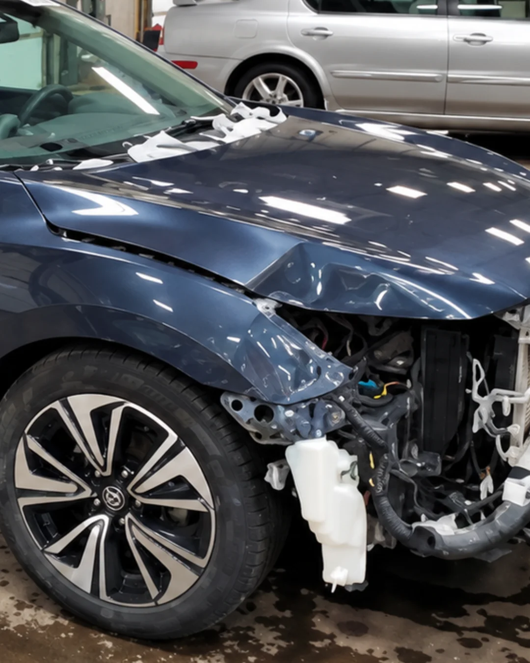 Honda Civic 2017 before repair